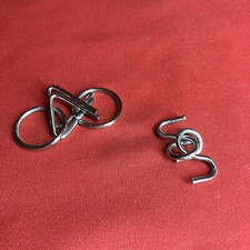 Vintage 80s Metal Brain Teasers  Magic Puzzles