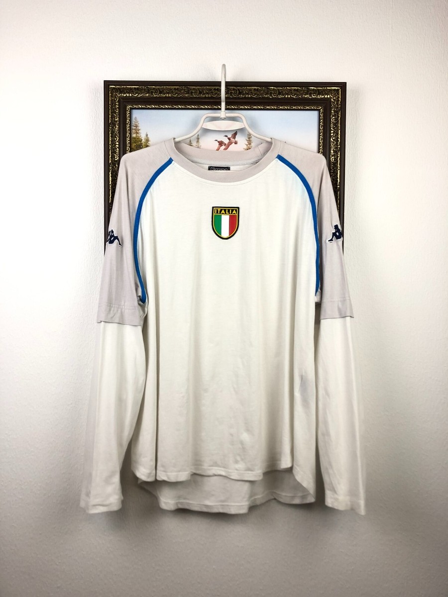 Vintage Italy Kappa Football Sweatshirt Jersey Maglia Long Sleeve