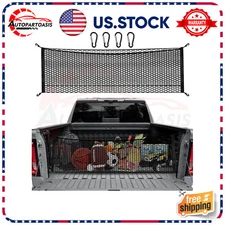 Cargo Net Fit Pickup Truck Bed Universal Heavy Duty Net Fitment Size 50” x 18”