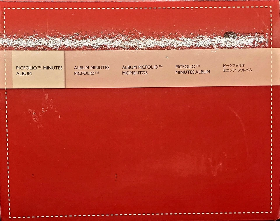 Creative Memories PicFolio Minutes 4 x 6 Photo Album 24 Photos Red & Blue New  - Image 3 of 4