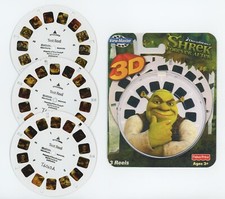 Shrek Forever After View-master 3 TEST Reels and Copy of Cover
