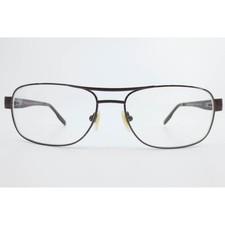 Kirkland Signature Frederick 553625 Eyeglasses Dark Brown 59-16-135 Italy Frame