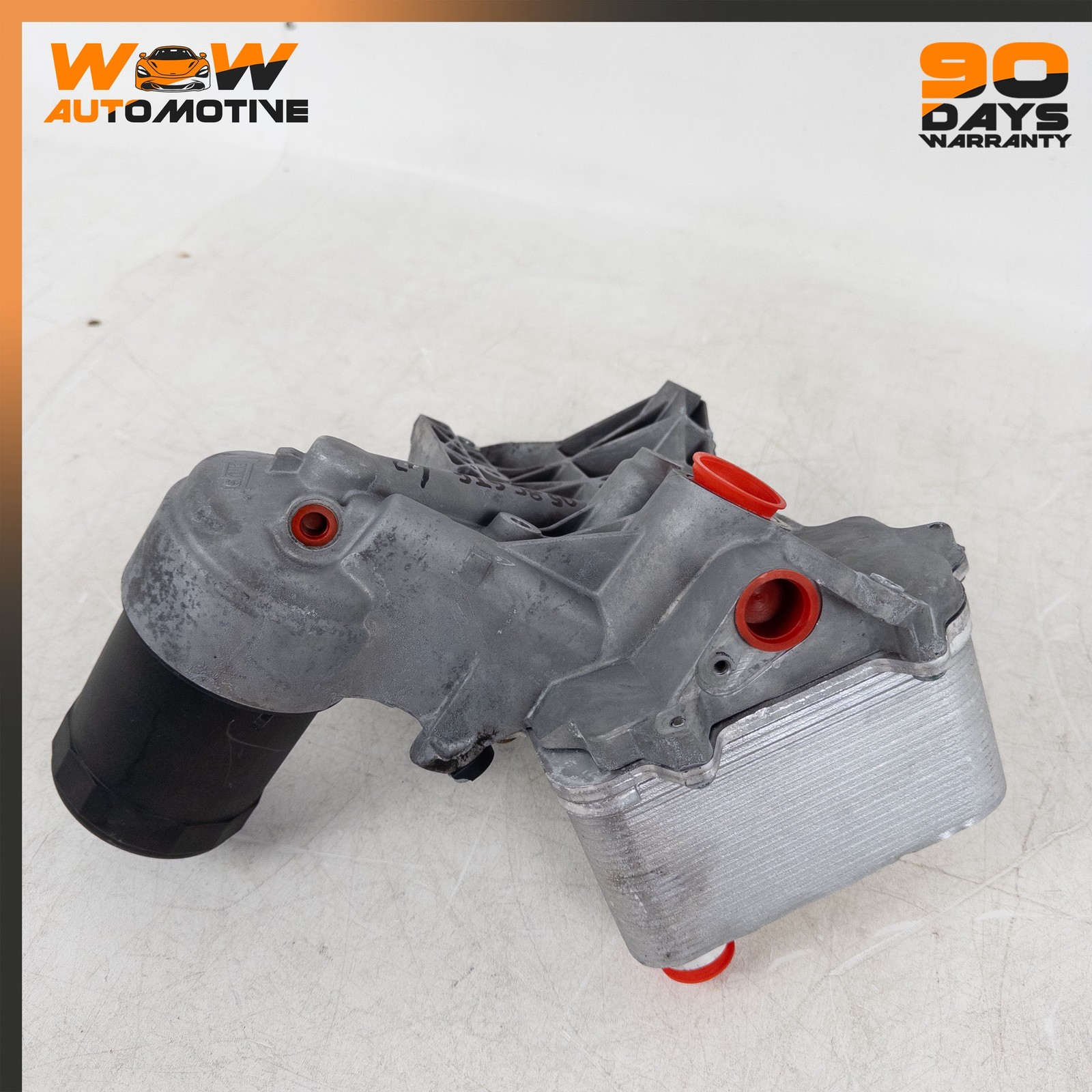 04-13 BENTLEY CONTINENTAL GT FLYING SPUR OIL FILTER COOLER HOUSING RADIATOR OEM