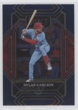 2022 Panini Select Diamond Level Retail Blue Prizm Dylan Carlson #276 tv5