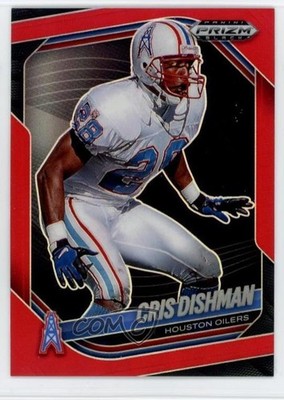 2025 Panini Prizm Black Red Prizm 3/299 Cris Dishman #66 1q34