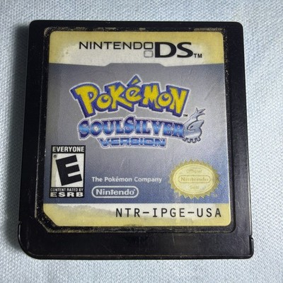 Pokemon SoulSilver Version (Nintendo DS, 2010) - Authentic Cartridge Only Tested