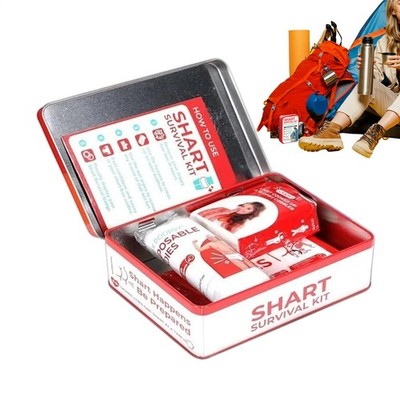 Survival Kit with Replacement Supplies,Essential Gear for Emergency Preparedness