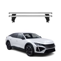 Menabo DachträGer GrundträGer FüR Peugeot 408/408 X 2022-2026 Alu Grau 2Tlg