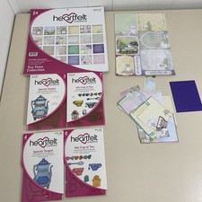 Heartfelt Creations TEA TIME Collection Stamps Dies Paper Pad