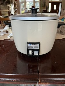 Vintage SANYO EC-23 Rice Cooker | 6-Cup | Aluminum Inner Pot | Tested & Working