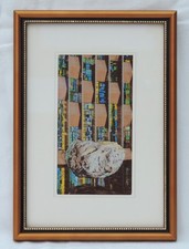 Cash's of Coventry Seidengewebtes Bild des Tauffensters in der Kathedrale von Coventry