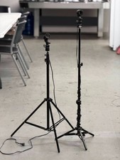 Two Light Stands CowboyStudio  LS with Two Studio Socket Light Stand Mounts