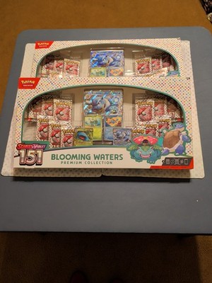 2x Sealed Pokemon 151 Blooming Waters Collection Boxes. Brand New