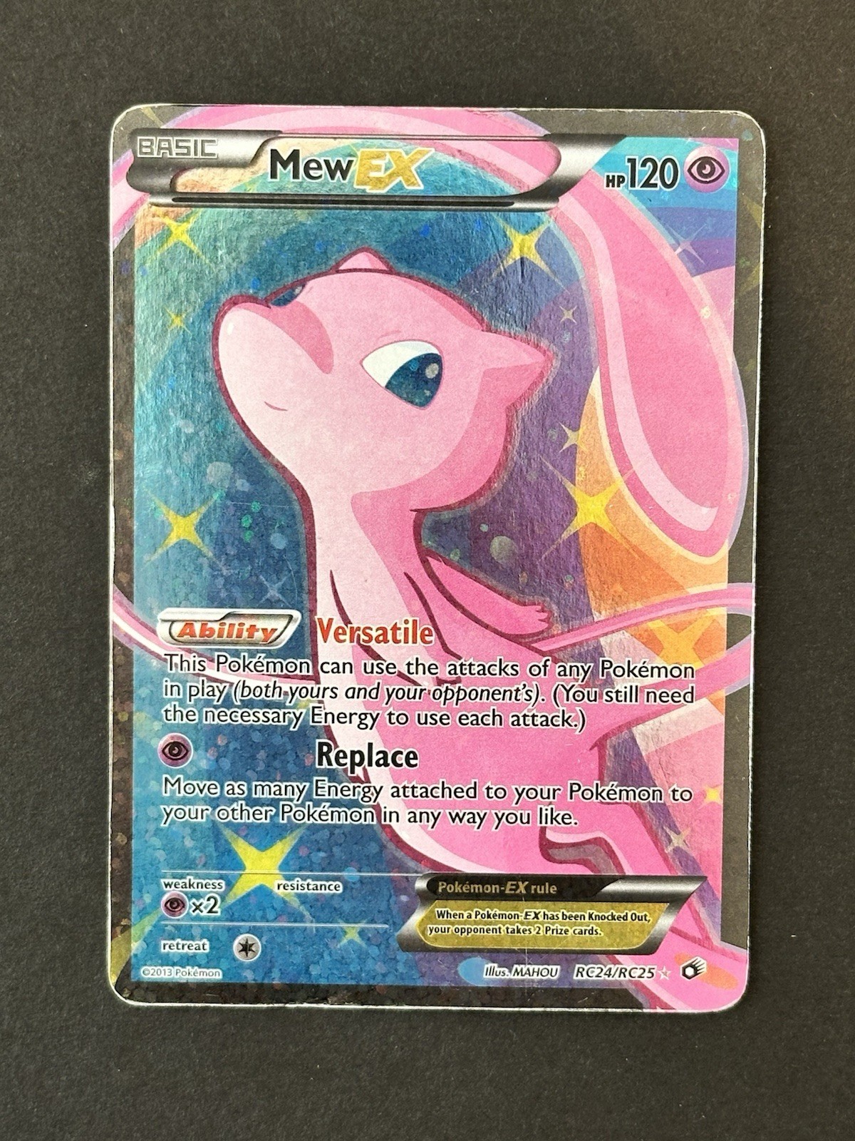 Mew Ex RC24/RC25 Legendary Treasures Pokemon 