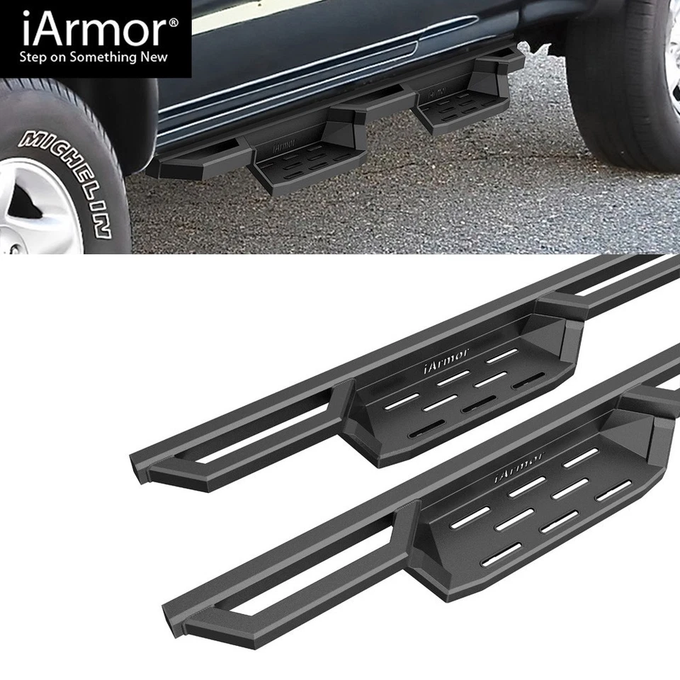 iArmor 6.5" Pocket Steps Steel Armor for 95-04 Tacoma Xtra Cab Foto 2 de 4