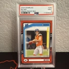 2024 Panini Donruss Rated Rookie Bo Nix #369 Press Proof Red (RC)