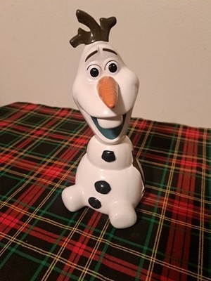 Disney Frozen Olaf 9'' Ceramic Coin Money Bank M Z Berger NY