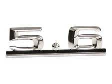 5.6 Emblem Mercedes W126 Heck selbstklebend 1268171215 5.6 Emblem Mercedes W126 Heck selbstklebend 1268171215