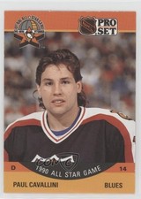 1990-91 Pro Set Paul Cavallini #353 16jy
