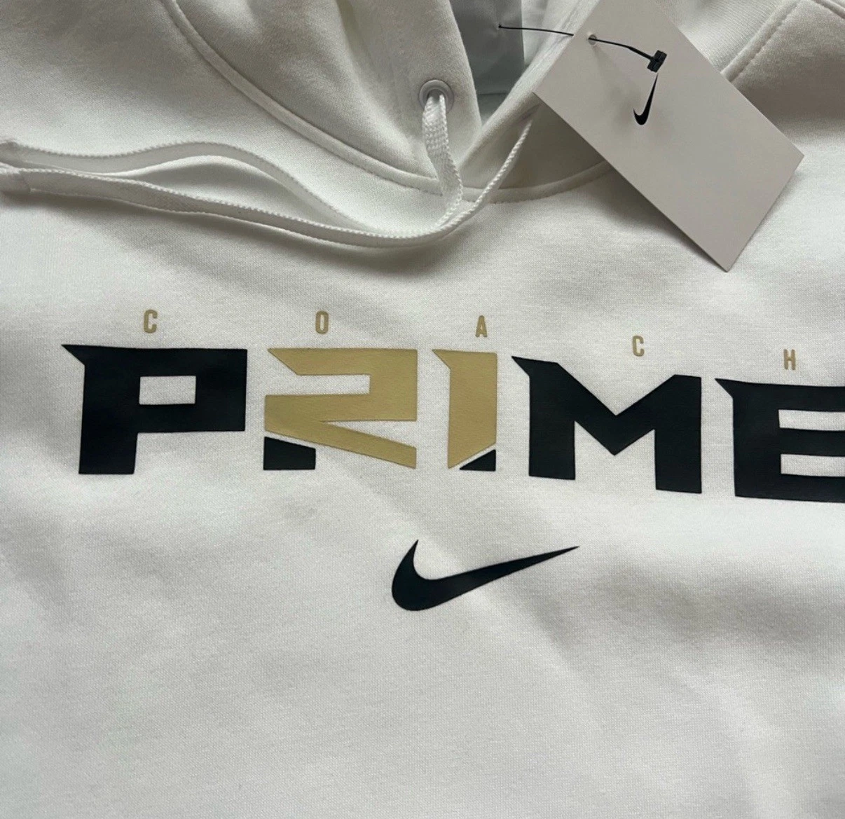 Felpa con cappuccio Nike COACH PRIME da uomo Colorado Buffaloes Deion Sanders M