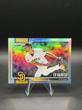 Topps Series 1 Yu Darvish Confetti Foil #94 San Diego Padres Baseball Card