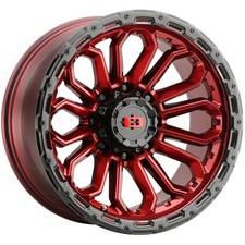Vision 405 Korupt 20x9 8x180 12mm Red Wheel Rim 20 Inch