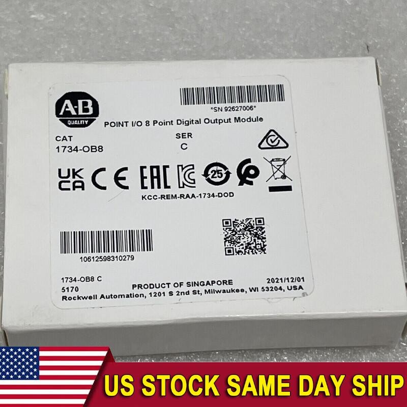 Sealed Allen Bradley 1734-OB8 SER C POINT I/O Digital Output Module US Free Tax