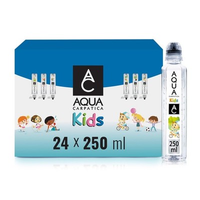Kids 250mlx24 reines natürliches stilles Mineralwasser für Kinder mit Auslaufsicher