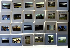 Vintage 35mm Slides Lot of 81 Color Unsearched Randomly Selected Variety