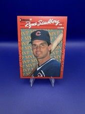 1990 Donruss #BC-10  Ryne Sandberg  Bonus MVP's      Chicago Cubs