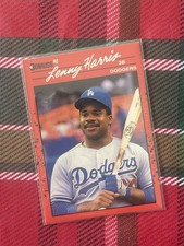 Leonard (Lenny) Anthony Harris “DODGERS” 1990 Donruss (M3-73)