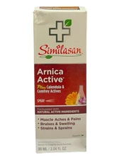 Similasan Arnica Active Homeopathic Spray 90mL + Calendula & Comfrey Actives