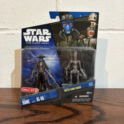 Star Wars Clone Wars CAD BANE & IG-86 Target Exclusive 2 Pack Book of Boba Fett