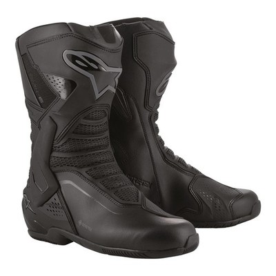 Alpinestars SMX-6 v3 Gore-Tex wasserdichte Motorradstiefel Sport Touring schwarz