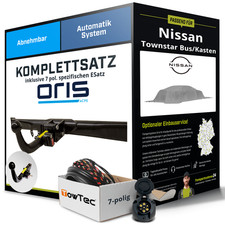 Für NISSAN Townstar Bus Typ XFK Anhängerkupplung abnehmbar +eSatz 7pol 21- NEU