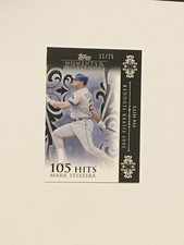 2008 Moments & Milestones Mark Teixeira #123 Black 11/25