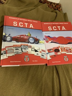 Bonneville National Speed Trials Volume 1 & 2 California Signed By Author 1st Ed