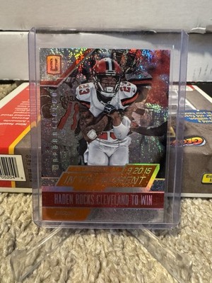 2016 Panini Unparalleled In the Moment Orange /99 Joe Haden #ITM-12