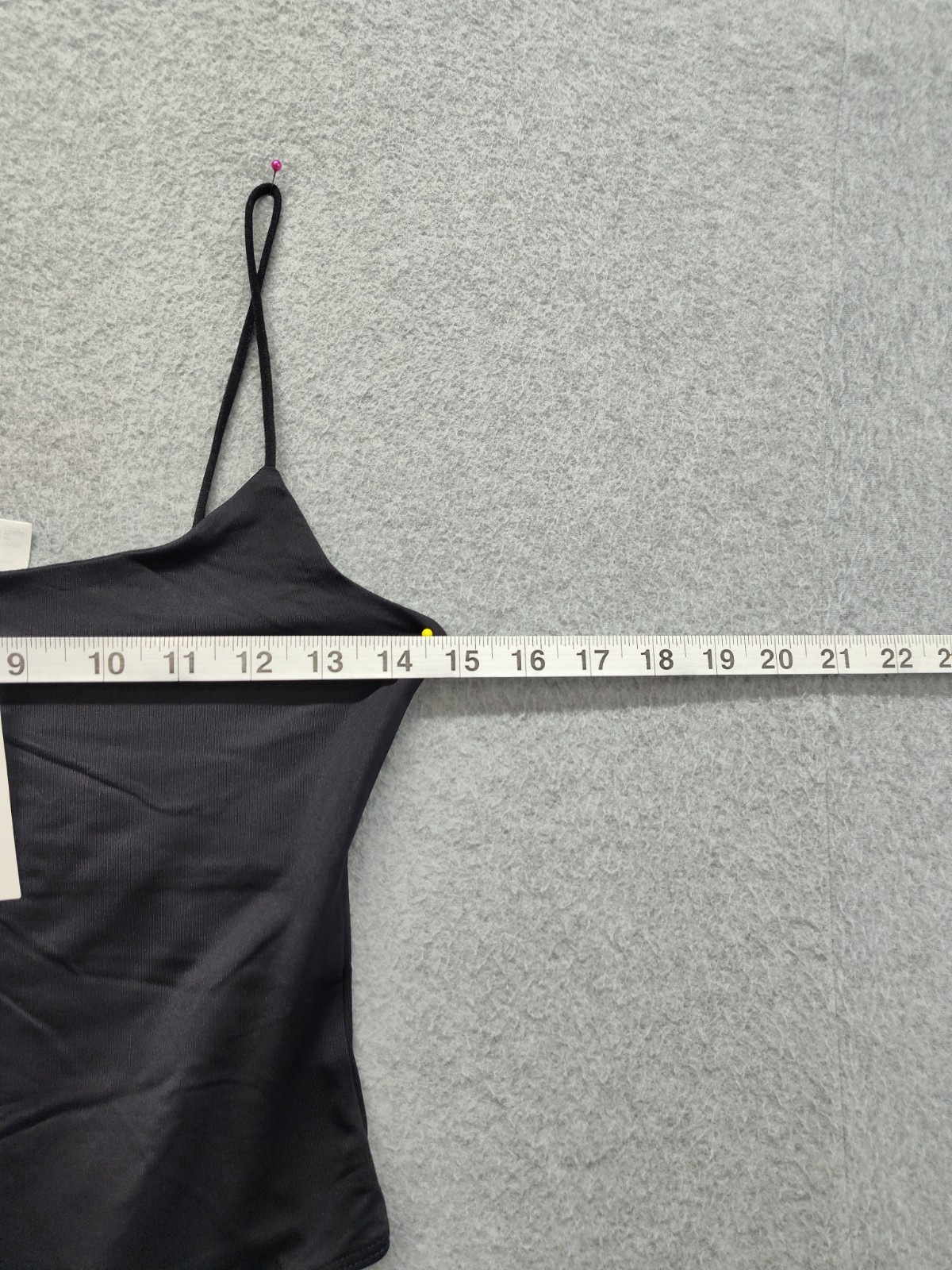 Divided Women Bodysuit S Black Sleeveless One Piece Spaghetti Strap Basic Casual image 7