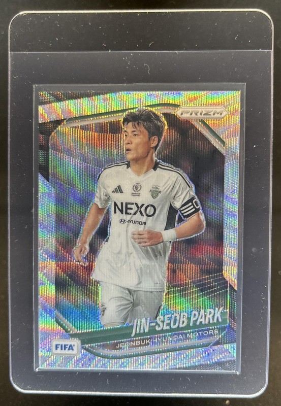 2025-26 Panini Prizm FIFA Jin-Seob Park Wave Prizm #196 Jeonbuk