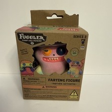 Fuggler x Farting Figure Motion Activated Series 2 Grin Grin Pink