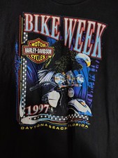 Vintage 1997 Harley Davidson XL Tshirt Made In The USA Single Stitch Motorcycle