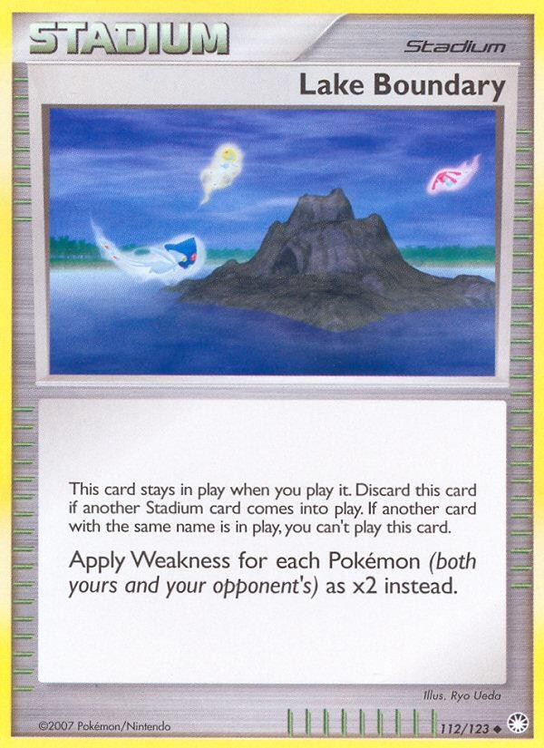 Pokemon Lake Boundary (112/140) Mysterious Treasures MP
