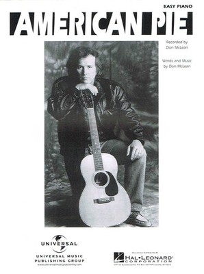 American Pie by Don McLean - Easy Piano Sheet Music (HL00120038)