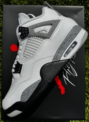 Nike Air Jordan 4 Retro OG 2025 White Cement FV5029-100 Size 9 Men s Brand New