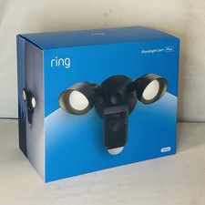 Ring Floodlight Cam Plus Wired 1080p Black   Brand New Sealed