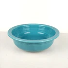 Vintage Fiestaware 8.5" Turquoise Nappy Serving Bowl Nappie Fiesta Ware