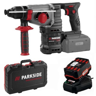 PARKSIDE PERFORMANCE Akku Kombihammer 20 V PPAKH 20-Li 4.0 Ah Akku, Ladegerät C3