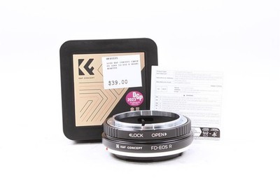 Used K&F Concept Canon FD Lens to EOS R Mount Adapter