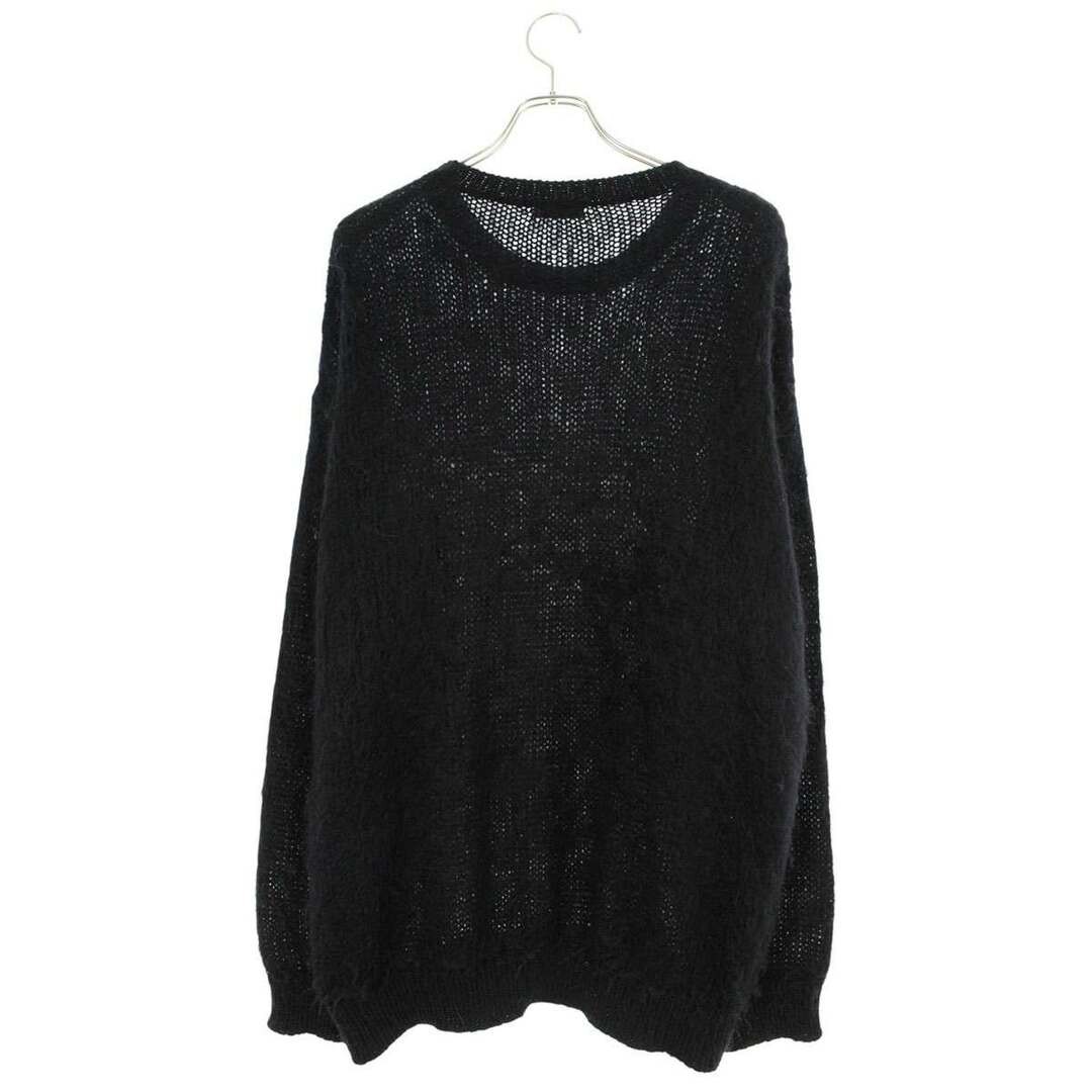 Saint Laurent Paris 22AW 712176 Y75SQ Maglia Mohair Logo Anteriore Uomo XL Usato